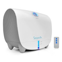 SereneLife Organic Membrane Mesh Filter - Air Purifier Reduces Dust Mites  900 Sq. Ft. Coverage  Includes Remote Control & Power Adapter - PAIRPUR20 - B01GWUOP7A